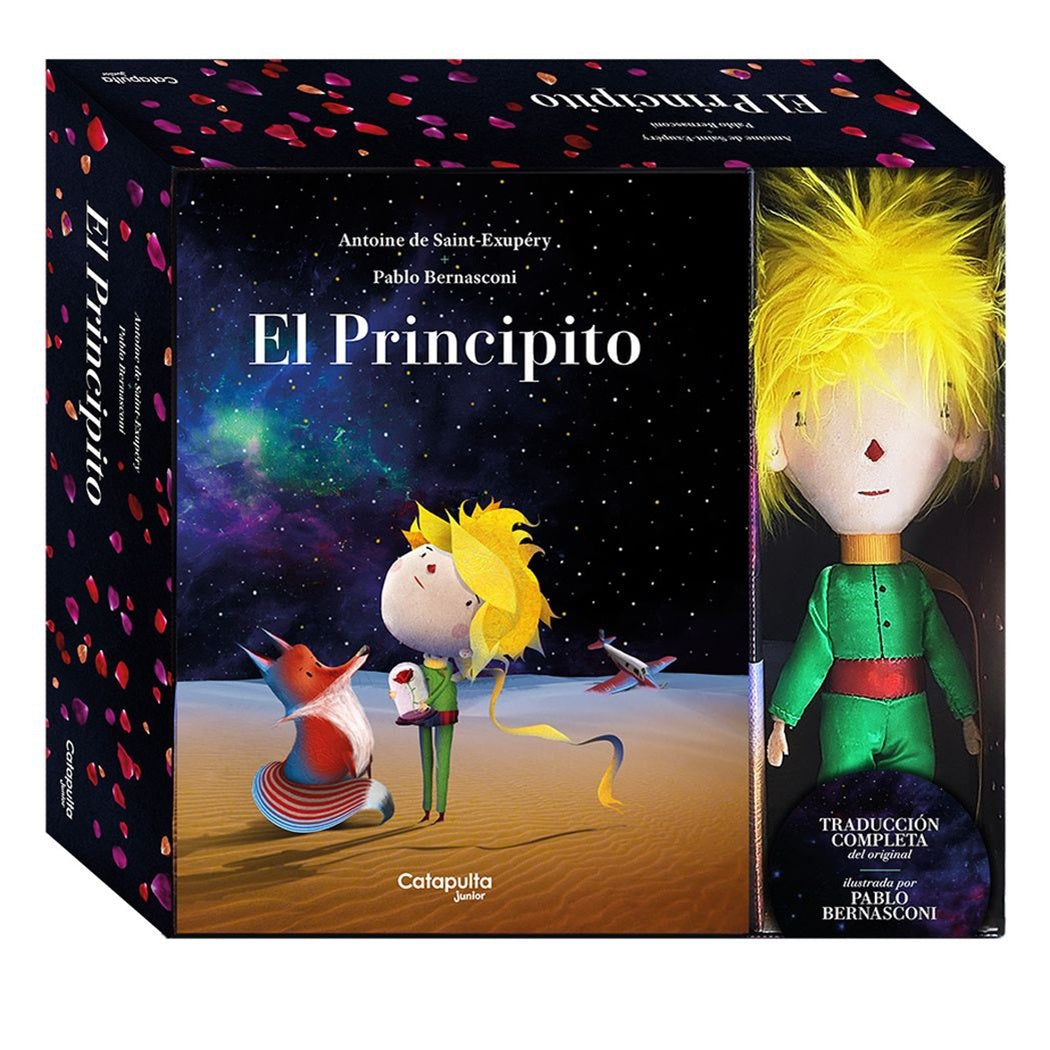 Cofre El principito by Pablo Bernasconi - tapa dura con muñeco Cofre El principito by Pablo Bernasconi - tapa dura con muñeco